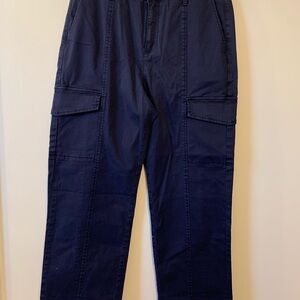 Well Worn Navy Cargo Pants